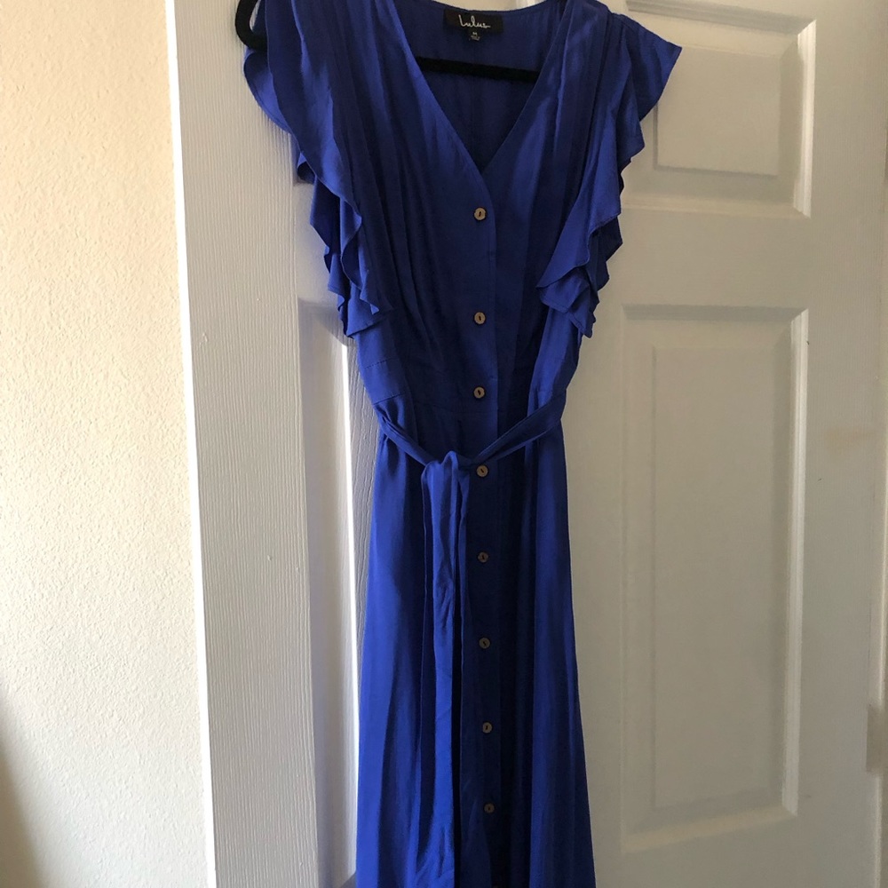Blue summer dress